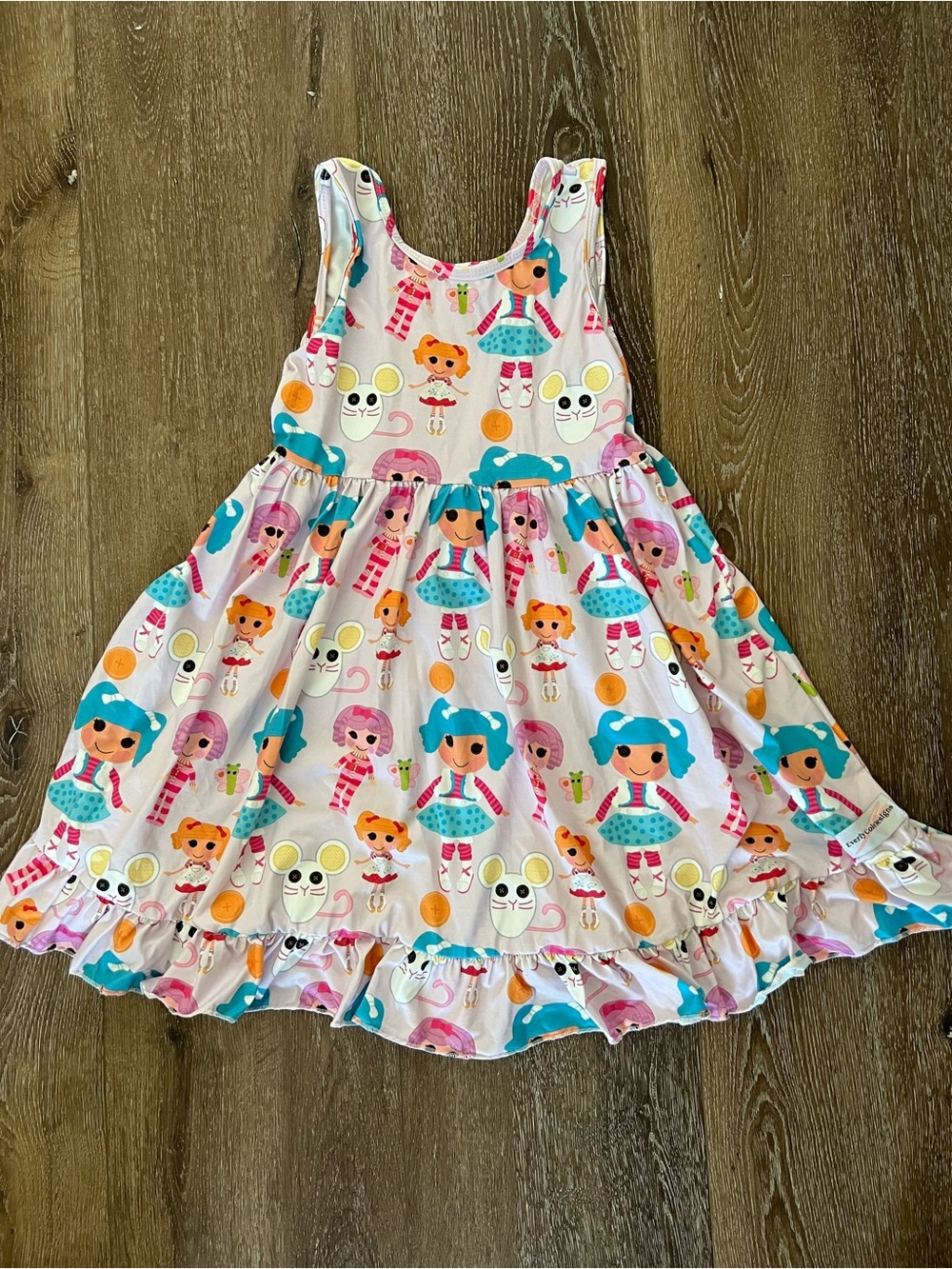 Lalaloopsy themed dress